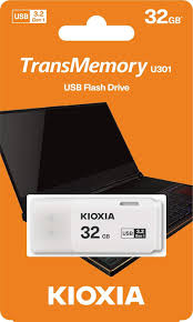 Cle Usb 32Go Kioxia  3.2 Plastique (4582563850026)