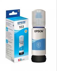 Bouteille Epson 103 Cyan Original