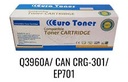  Toner Canon Q3960A/ CAN CRG-301/ EP701 Black Adaptable Eurotoner