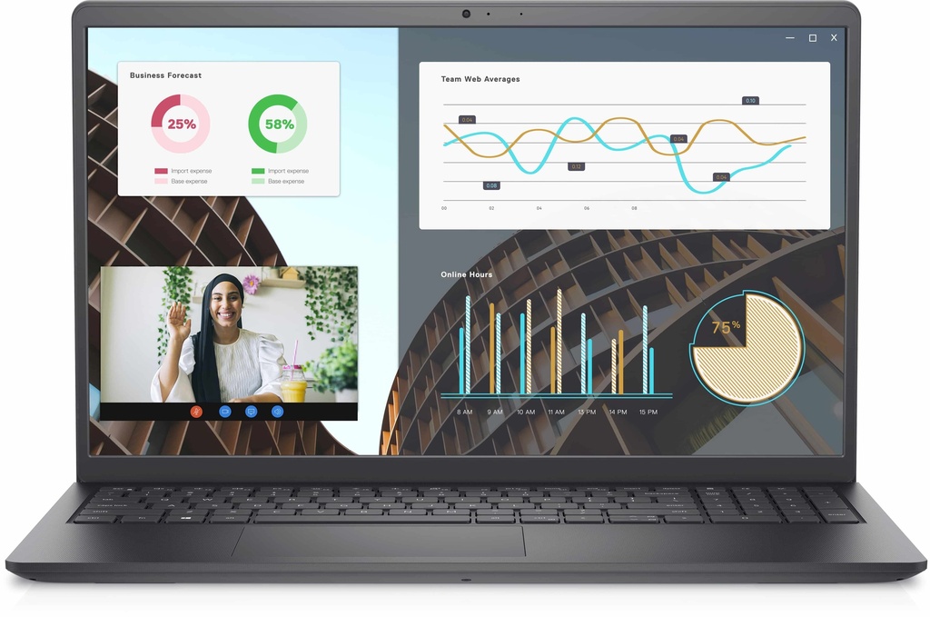 Pc Portable I7 Dell Vostro 3530 1355U FHD  8Go 512Go 15.6" (DL-VOSTRO3530-I7-UBU)