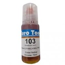 Bouteille Epson 103 Yellow Eurotoner