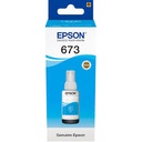 Bouteille Epson 673 Cyan Original